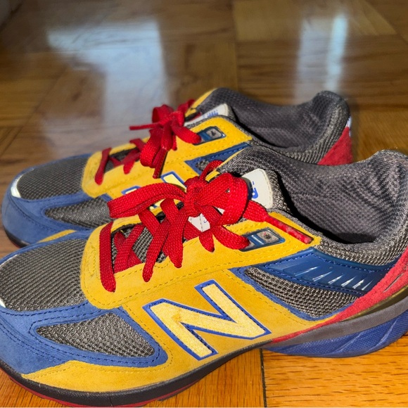 RARE New Balance 990v5 x Shoe City x EAT pre-school sneakers - SIZE 3Y - Picture 6 of 6